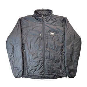 Banded Black Primaloft Full Zip Bomber Jacket Mens Size Large L